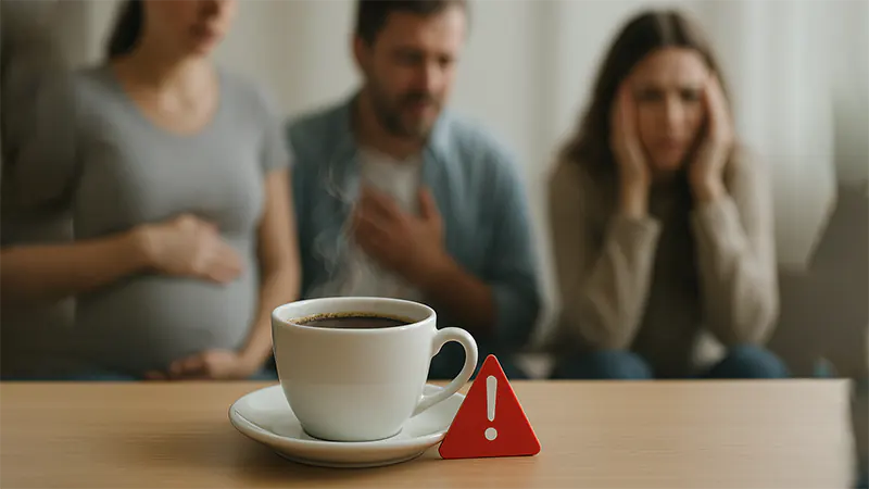 قهوه برای چه افرادی مضر است