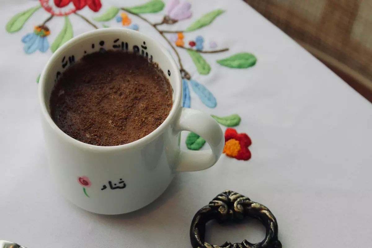 نحوه دم کردن قهوه عربی
