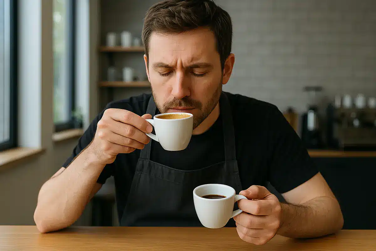 چشیدن حرفه‌ای قهوه اسپرسو