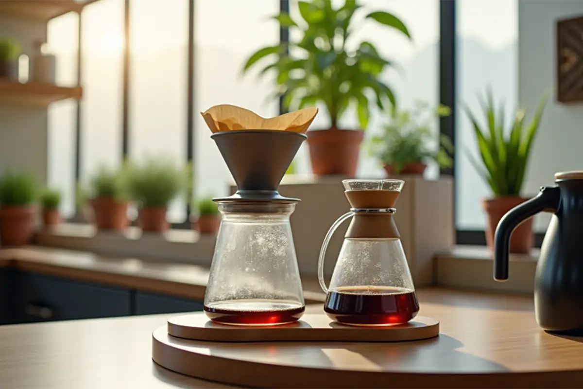maintained V60 coffee equipment including ceramic dripper