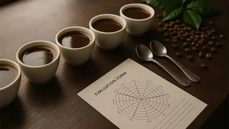 اصول چشیدن قهوه