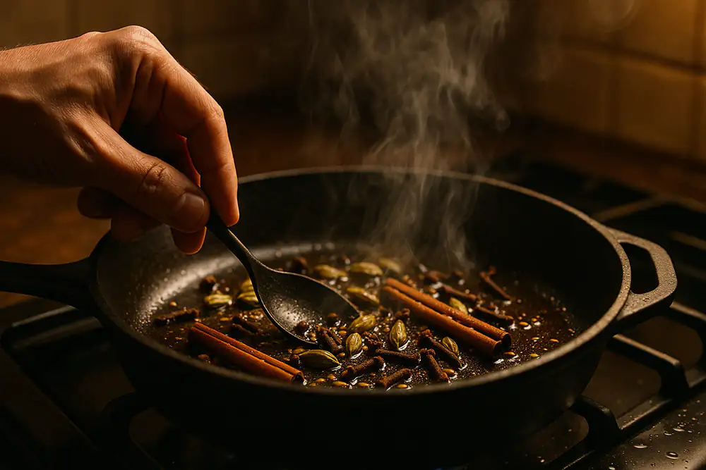 دستور تهیه چای ماسالا خانگی