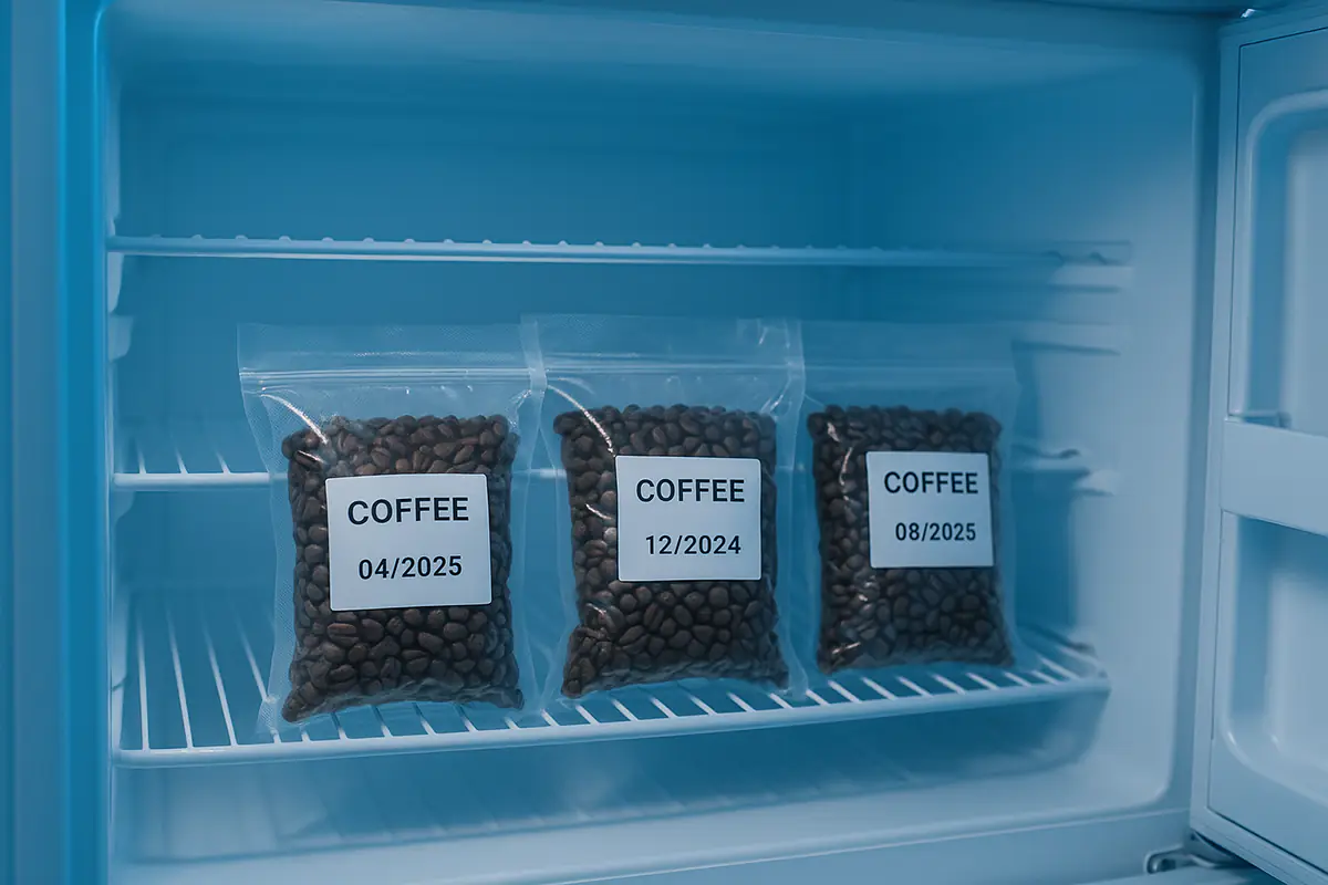 Coffee freezer storage tips