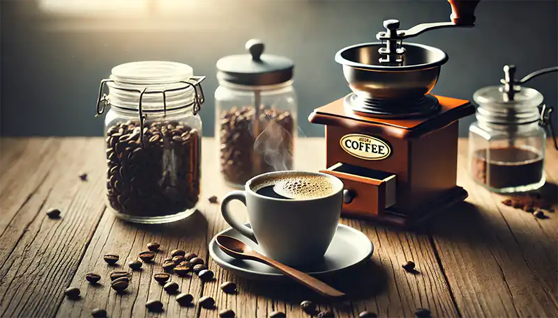 نگهداری دانه قهوه