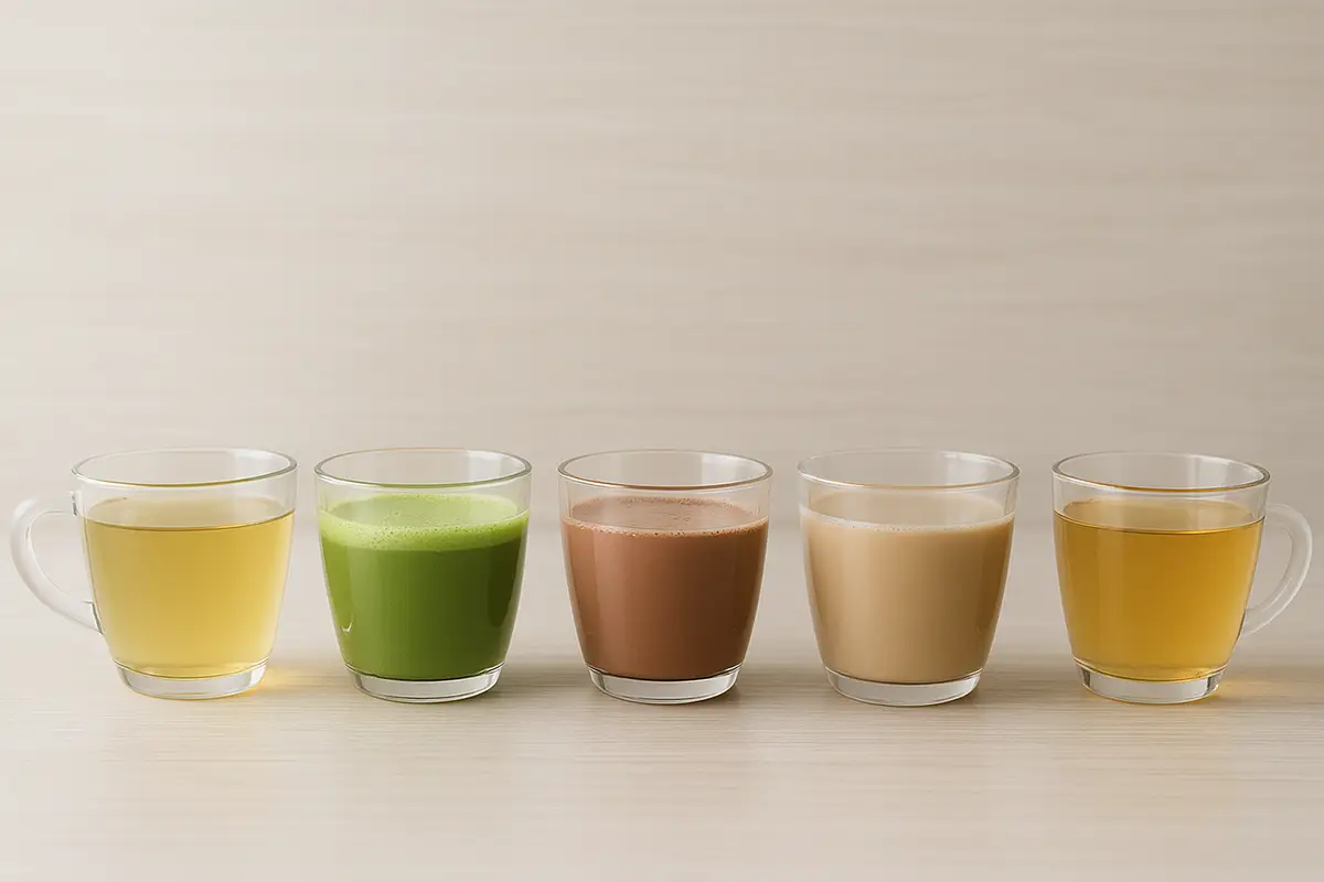 Healthy Coffee Alternatives Display