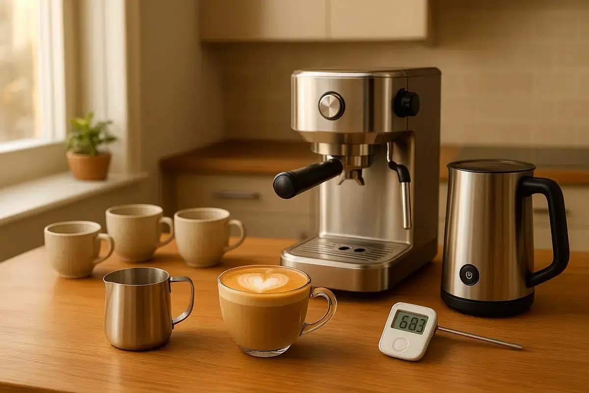 Home Coffee Setup Perfect Temperature