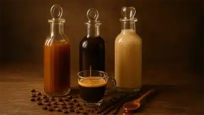 سیروپ قهوه خانگی