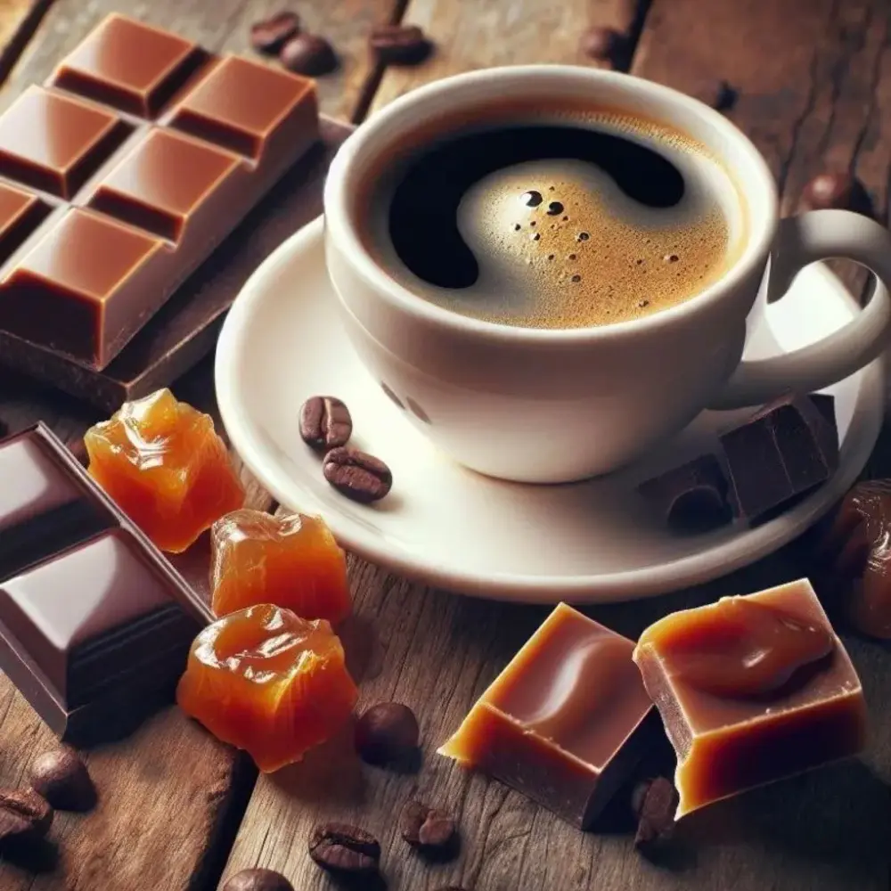 قهوه با طعم شکلاتی