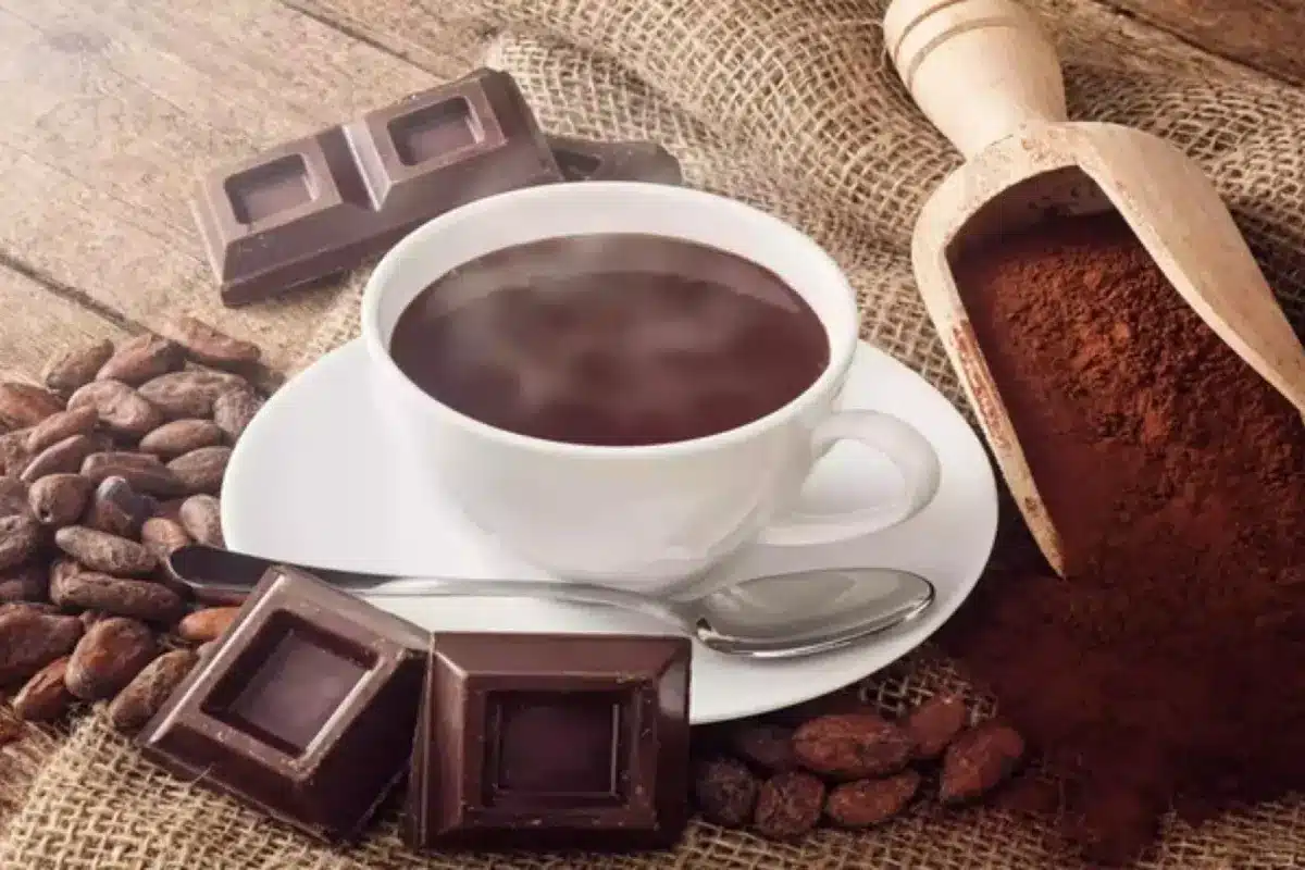 قهوه با طعم شکلاتی