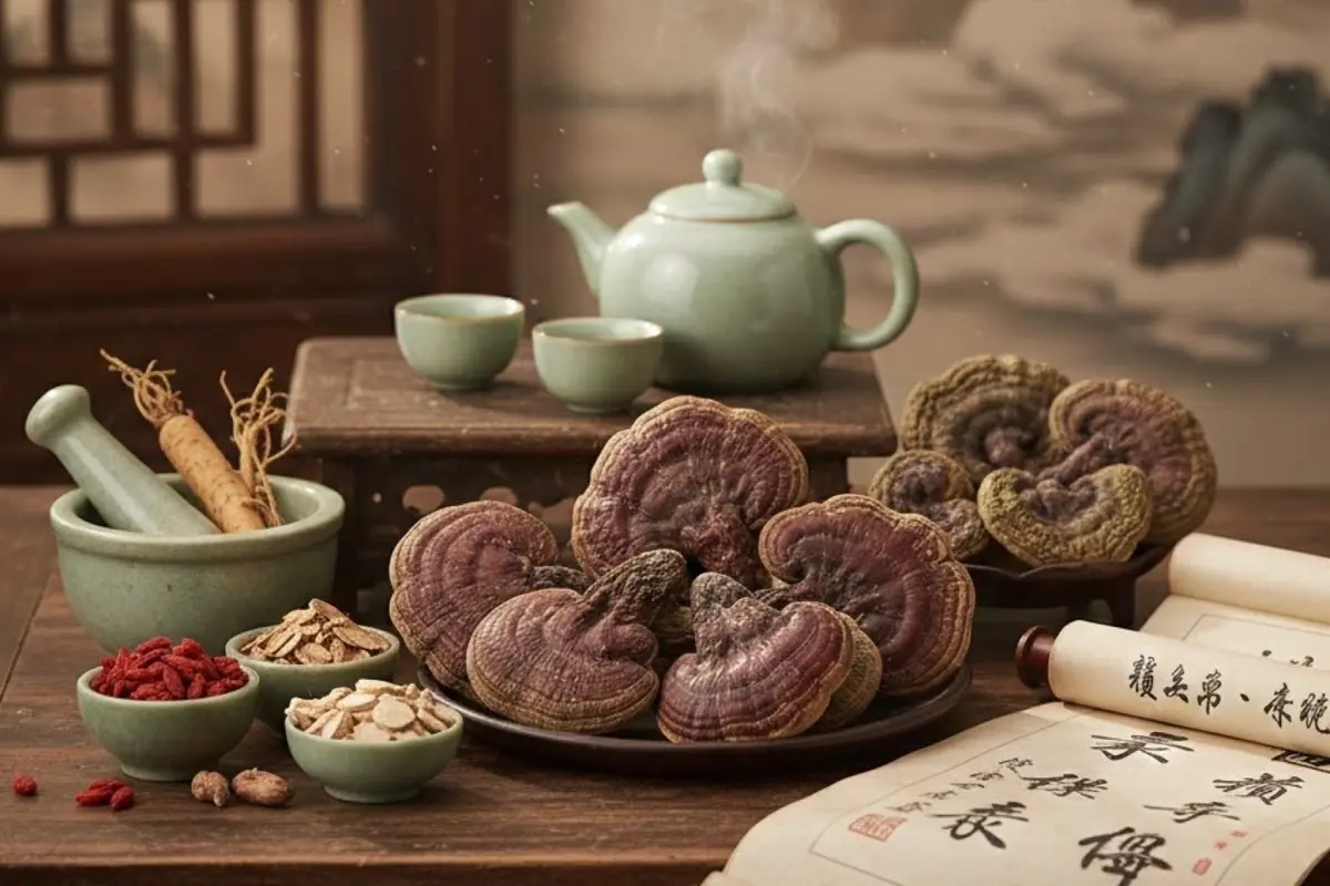جایگاه گانودرما در طب سنتی چین